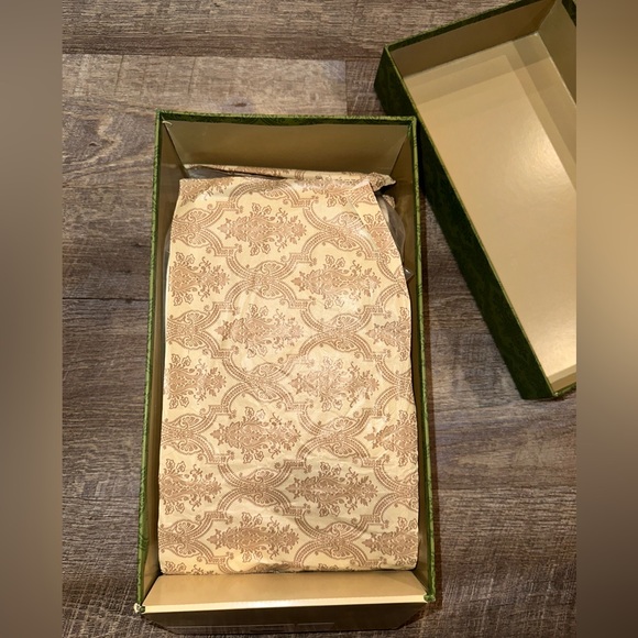 ❤️💚GUCCI Women’s ACE monogram low-top beige sneakers.. Ebony sneakers - Picture 5 of 15